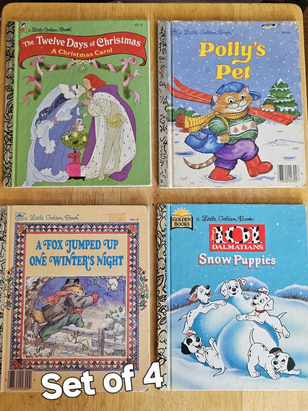 LITTLE GOLDEN BOOK: SET OF 4